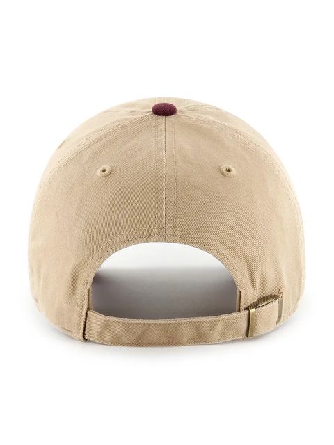 47 brand czapka z daszkiem bawełniana MLB New York Yankees kolor zielony B-NLTRG17GWS-KHA - zdjęcie produktu nr 2