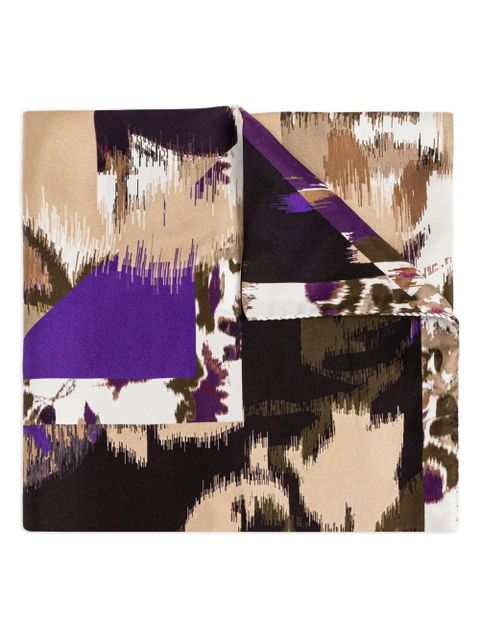 Max Mara Carre scarf - Neutrals - zdjęcie produktu nr 1