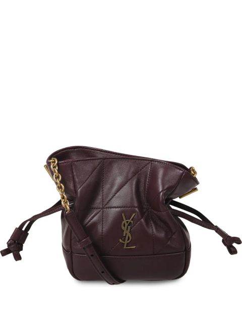 Saint Laurent Jamie quilted leather shoulder bag - Red - zdjęcie produktu nr 1