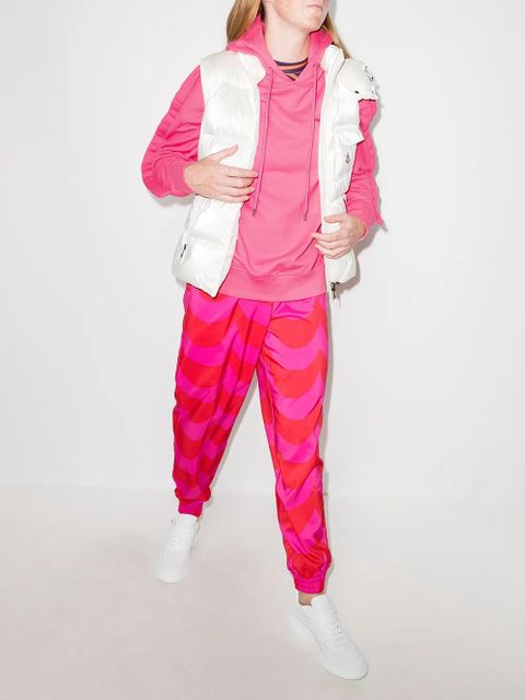 AMBUSH embroidered logo hoodie - Pink