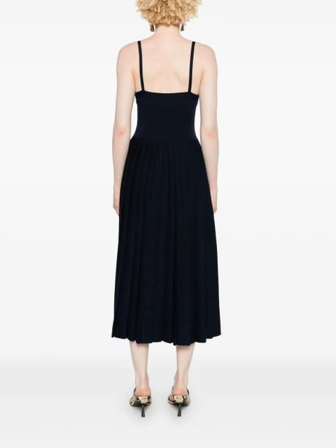 KHAITE Elio midi dress - Blue