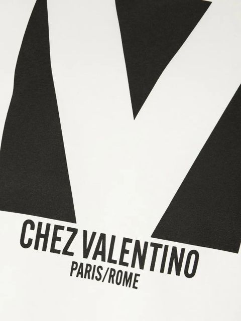 Valentino Garavani Chez-print T-shirt - White