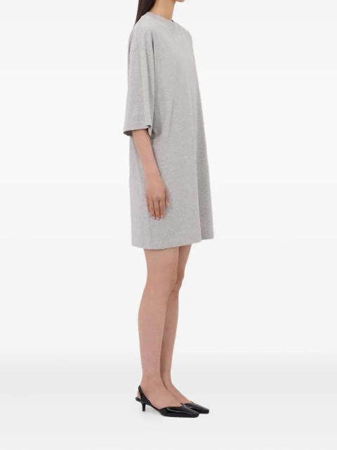 LouLou de Saison crew-neck T-shirt mini dress - Grey - zdjęcie produktu nr 2