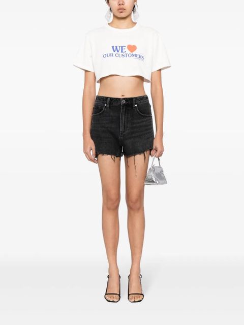 Alexander Wang Bite denim shorts - Black - zdjęcie produktu nr 2