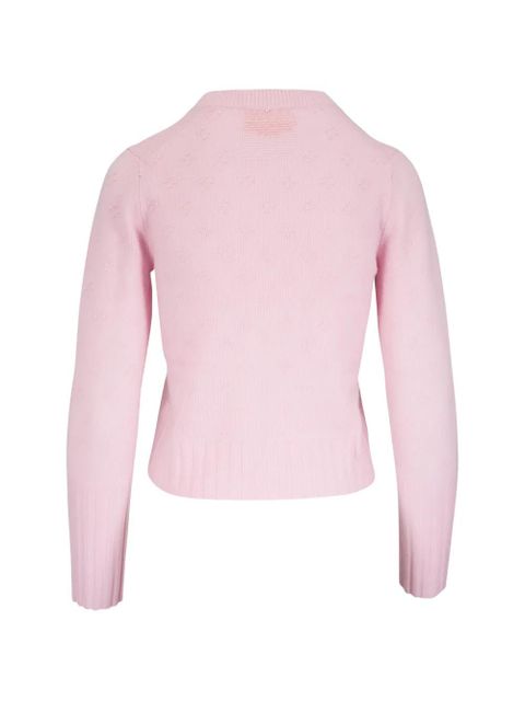 Guest In Residence pointelle-knit sweater - Pink - zdjęcie produktu nr 2