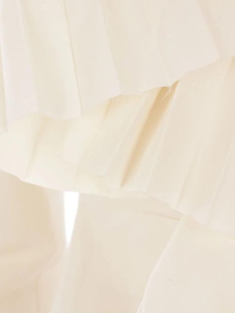 Alexander McQueen ruffle-detailing blouse - Neutrals