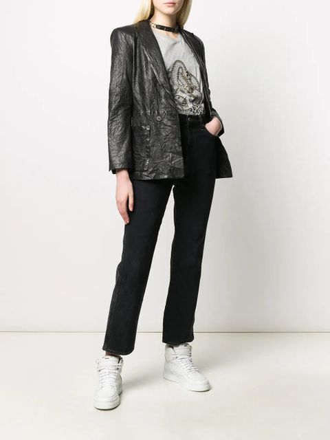 Zadig&Voltaire Visko double breasted blazer - Black