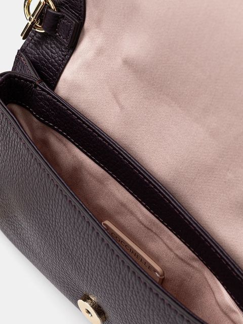 Coccinelle torebka skórzana kolor fioletowy E5 S00 55 02 01