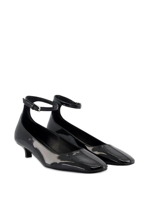 TOTEME ankle-strap leather pumps - Black - zdjęcie produktu nr 2