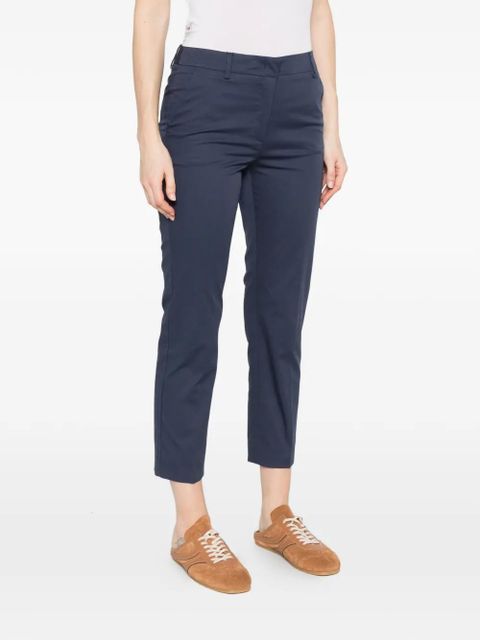 Weekend Max Mara cropped cigarette trousers - Blue