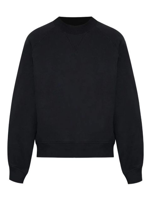 Victoria Beckham raglan-sleeves cotton sweatshirt - Black - zdjęcie produktu nr 1