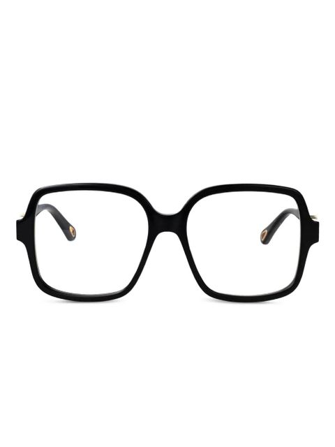 Chloé Eyewear square-frame glasses - Black - zdjęcie produktu nr 1