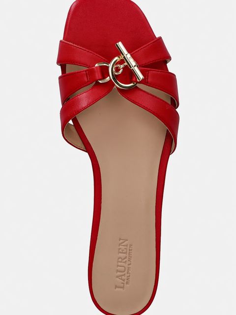 Lauren Ralph Lauren klapki skórzane Blaike Slide