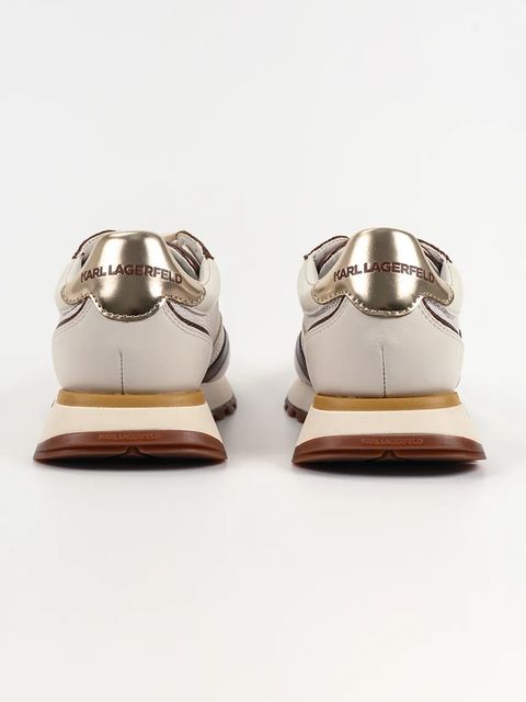 Karl Lagerfeld sneakersy KAIRO NFT damskie kolor beżowy KL61130N