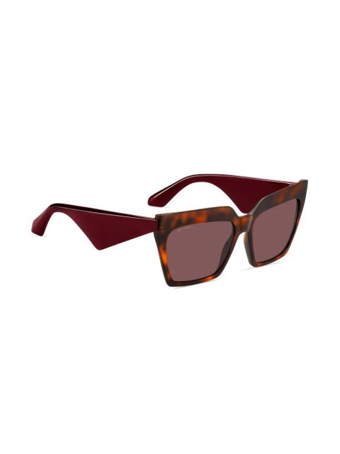 ETRO Tailoring cat-eye sunglasses - Red