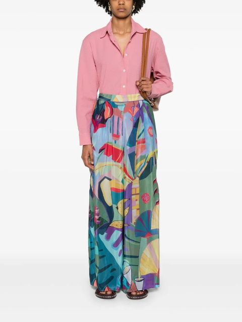 MC2 Saint Barth seersucker cotton shirt - Pink - zdjęcie produktu nr 2