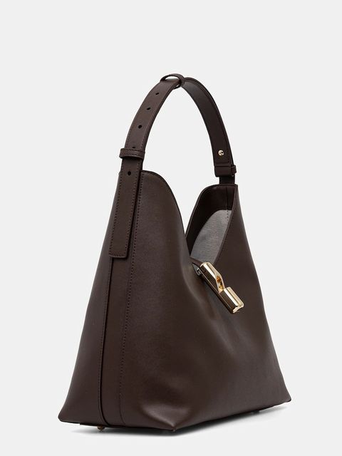 Furla torebka skórzana kolor brązowy WB01499.BX3104.2460S