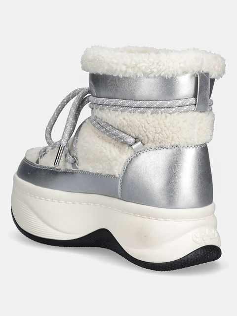 Buffalo śniegowce Orcus Snow Boot kolor srebrny 1270162-SLV