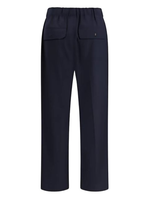 Weekend Max Mara elasticated straight trousers - Blue