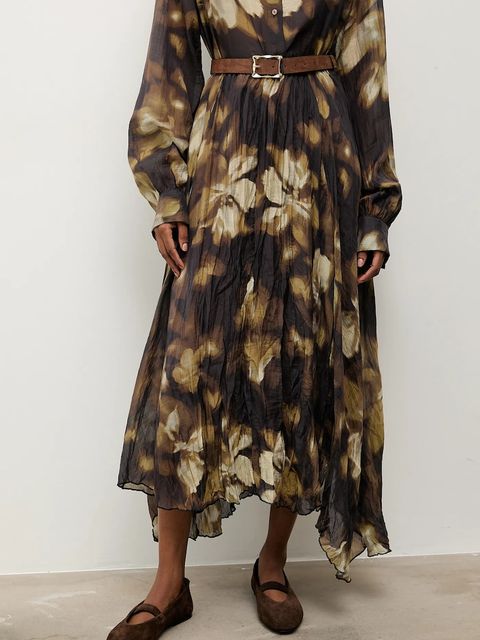 Answear.LAB spódnica kolor zielony maxi rozkloszowana