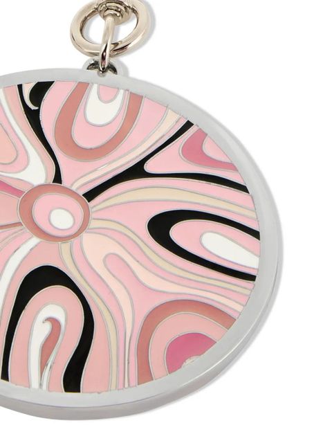 PUCCI Marmo-print mirror charm - Pink