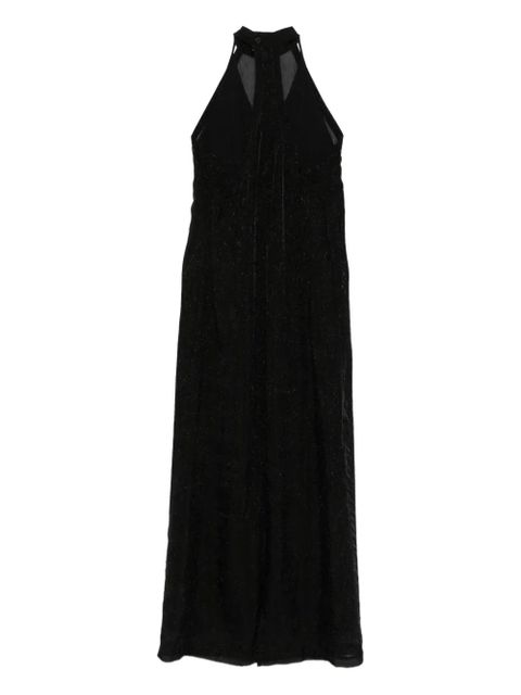 Alysi halterneck maxi dress - Black - zdjęcie produktu nr 2