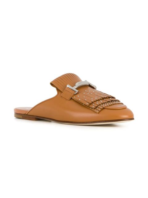 Tod's T-bar mules - Brown - zdjęcie produktu nr 2