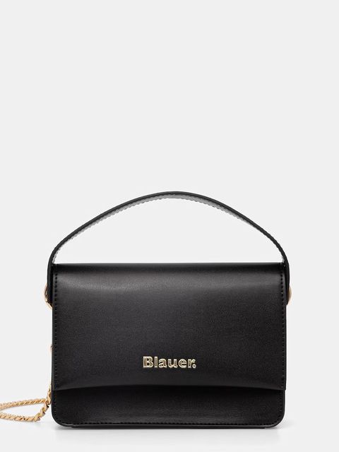 Blauer torebka crossbody damska z imitacji skóry - zdjęcie produktu nr 2