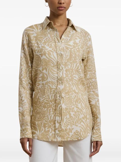 Lauren Ralph Lauren floral shirt - Neutrals