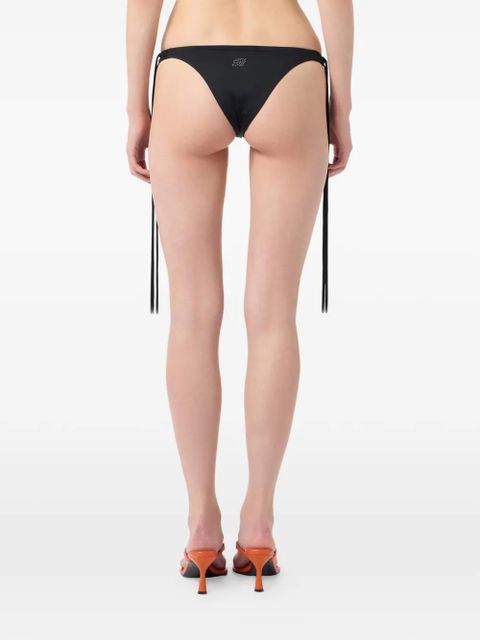 Blumarine laces bikini bottoms - Black