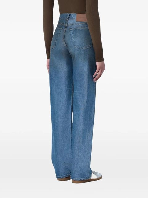 OUR LEGACY wide-leg five-pocket jeans - Blue