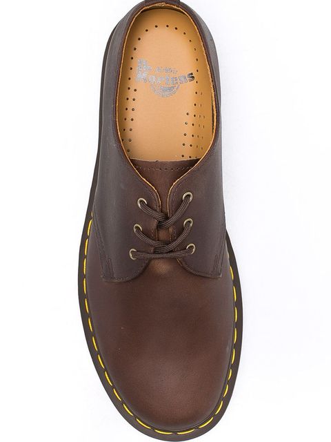 Dr. Martens półbuty skórzane 1461 męskie kolor brązowy DM11838201