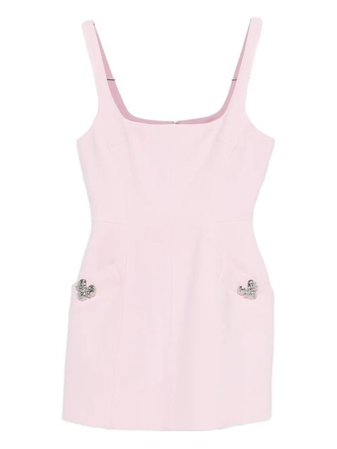 Blumarine square-neck mini dress - Pink
