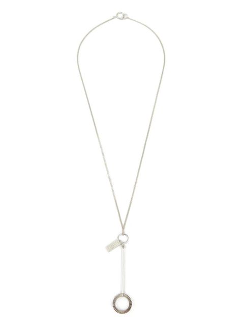 MM6 Maison Margiela Numeric-signature necklace - Silver - zdjęcie produktu nr 1