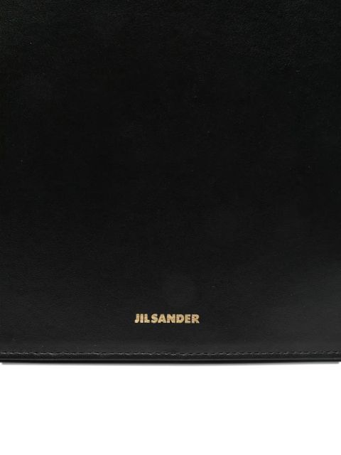 Jil Sander leather tote bag - Black