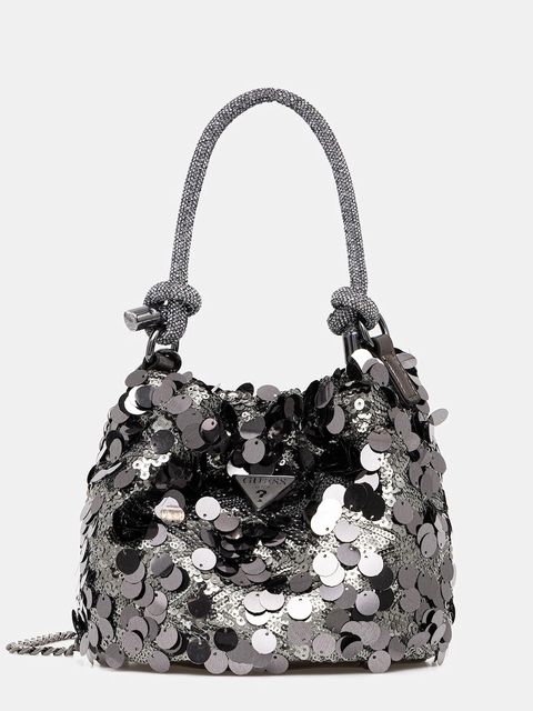 Guess torebka HOLIDAY kolor srebrny HWEM95 38750 - zdjęcie produktu nr 1