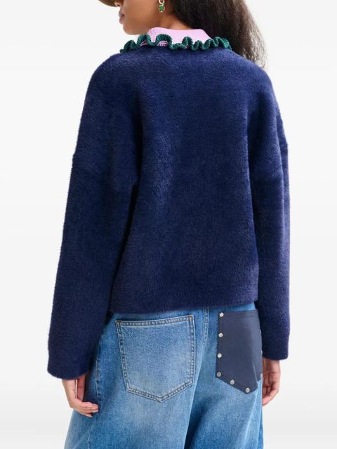 Essentiel Antwerp Jardener cardigan - Blue