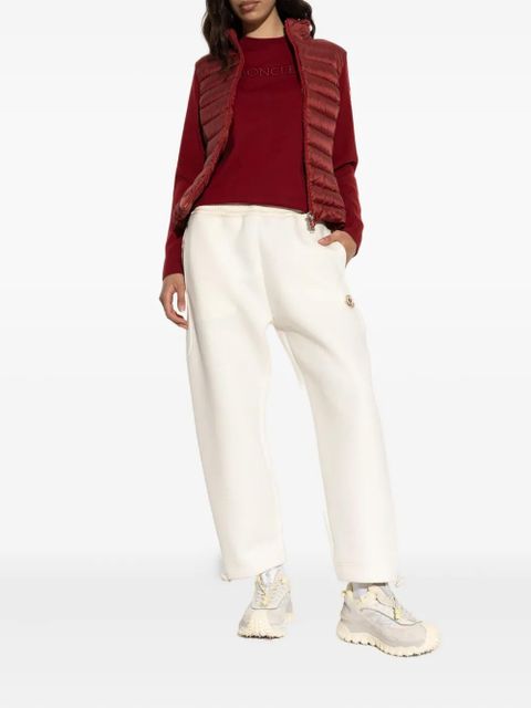 Moncler logo-embroidered T-shirt