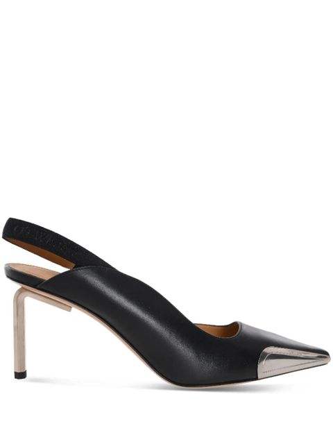 Off-White Allen Frame slingback pumps - Black - zdjęcie produktu nr 1