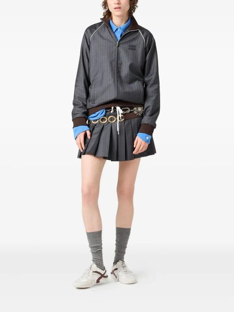 Miu Miu pinstripe jacket - Grey