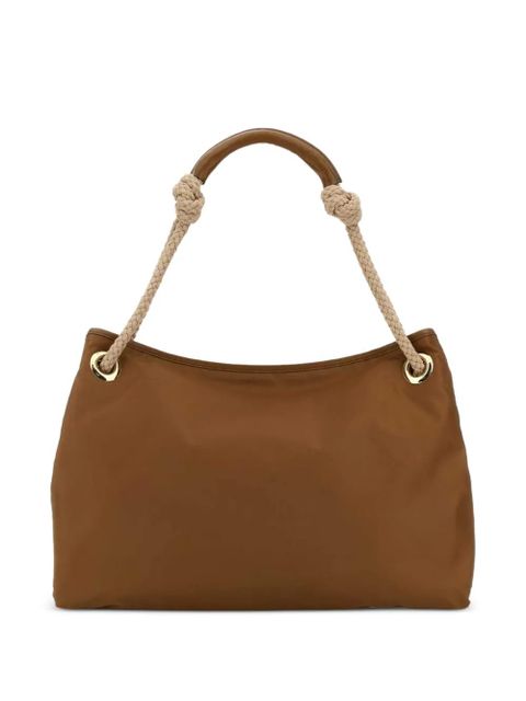Prada triangle-logo tote bag - Brown - zdjęcie produktu nr 2