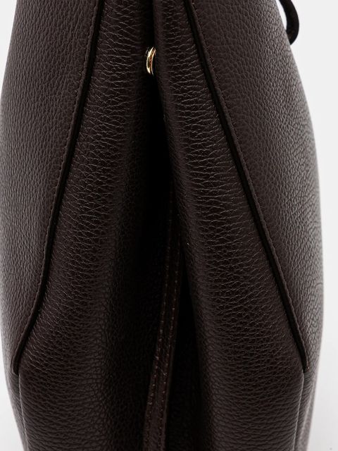 Answear.LAB torebka skórzana kolor brązowy