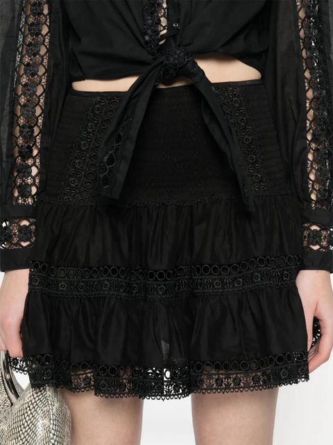 Charo Ruiz Ibiza Hortens mini skirt - Black