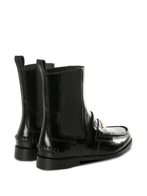 Alexander Wang chain-embellished boots - Black