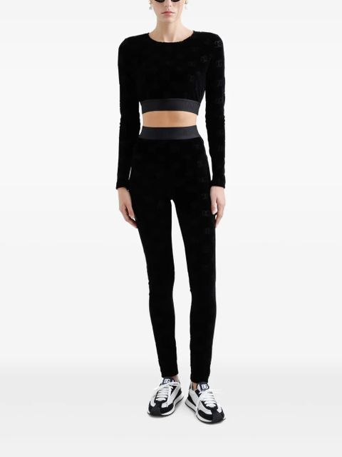 Dolce & Gabbana DNA DG-jacquard sweatshirt - Black