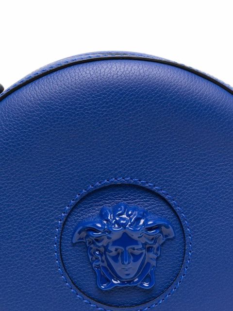 Versace La Medusa round camera bag - Blue