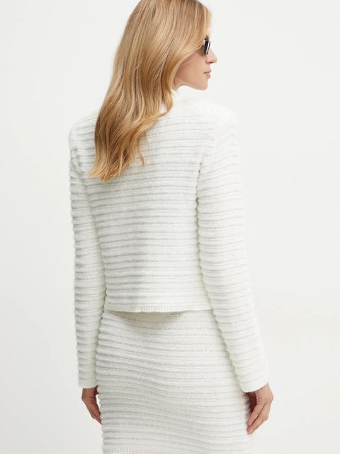 Simona Corsellini kardigan damski kolor beżowy A24CPGIO02