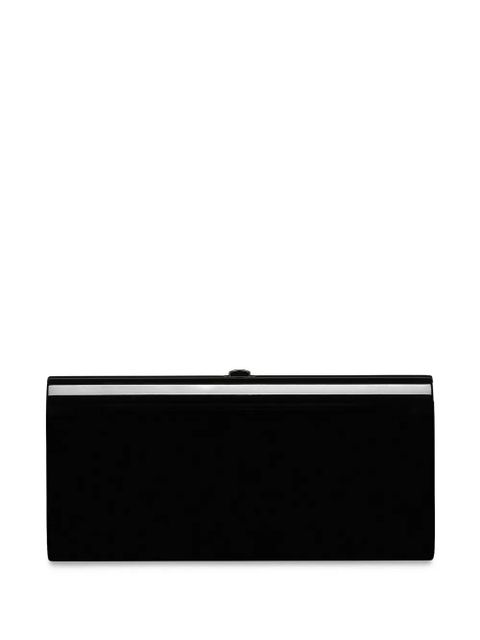 Dolce & Gabbana DG logo-appliqué clutch - Black