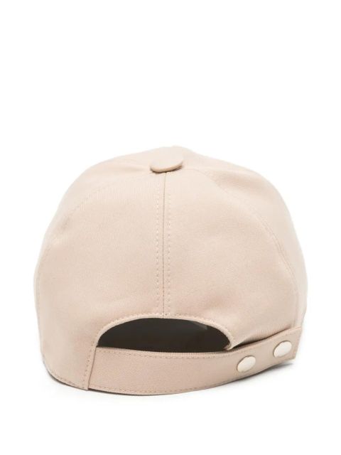 Max Mara logo-embroidered baseball cap - Neutrals - zdjęcie produktu nr 2