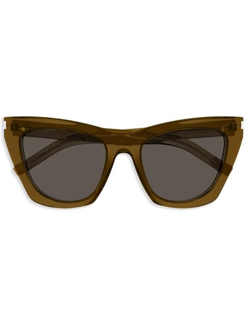 Saint Laurent Eyewear Kate sunglasses - Brown - zdjęcie produktu nr 1